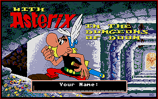 Asterix in the Dungeons of Doom atari screenshot